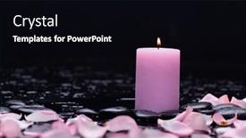  Presentation with stones - Amazing presentation having spa-still-life-with-stones backdrop and a black colored foreground