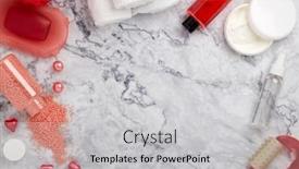  Presentation with gray marble - Amazing slides having spa-still-life-with-toiletry backdrop and a light gray colored foreground