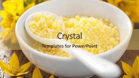  Presentation with pearls - Amazing presentation theme having spa with yellow herbal bath backdrop and a  colored foreground