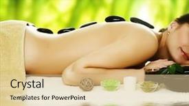  Presentation with spa - Theme having spa background and a lemonade colored foreground