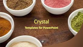  Presentation with moringa - Slide deck with space - baobab nori yumberry moringa background and a tawny brown colored foreground