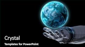  Presentation with earth day - Audience pleasing PPT theme consisting of space backgrounds - earth day concept mixed media backdrop and a black colored foreground