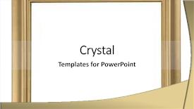  Presentation with frame - PPT theme consisting of space for photo on white background and a white colored foreground