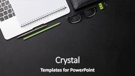  Presentation with goal - Audience pleasing slide set consisting of space for your goal backdrop and a black colored foreground