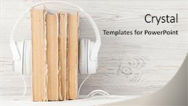  Presentation with home office - Presentation theme consisting of space for your text audio background and a lemonade colored foreground