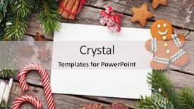  Presentation with christmas card - Presentation featuring space for your xmas wishes background and a lemonade colored foreground