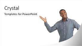  Presentation with hand palm - Presentation design with medical - medicine concept pixelated black heart background and a white colored foreground.