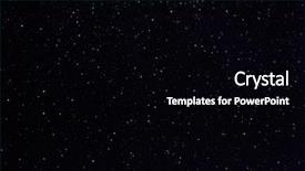  Presentation with space stars - Amazing slide set having space skyscape and astronomy - stars backdrop and a black colored foreground