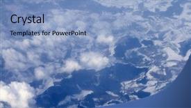  Presentation with airplane night sky cloud - Colorful PPT layouts enhanced with space technologies abstract horizon space technologies - clouds viewed from an airplane backdrop and a  colored foreground