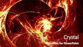  Presentation with space vortex - Slide deck having space vortex - background background and a tawny brown colored foreground