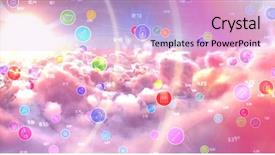  Presentation with space vortex - Cool new theme with space vortex - composite 3d image of technology backdrop and a lavender colored foreground