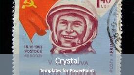  Presentation with stamp - Presentation enhanced with spacefight - romania - circa 1963 background and a light blue colored foreground