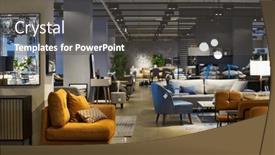  Presentation with coworking - Presentation theme having spacious-coworking-area-with-several background and a dark gray colored foreground