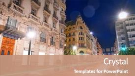  Presentation with kings - Beautiful theme featuring spain at andalusia catholic backdrop and a coral colored foreground