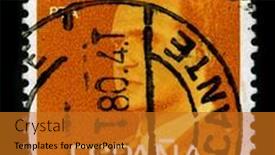  Presentation with baptized - PPT layouts consisting of spain-circa-1980-a-stamp background and a gold colored foreground