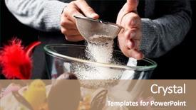  Presentation with chick - Audience pleasing theme consisting of spain on easter monday backdrop and a coral colored foreground