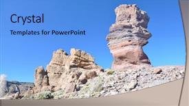  Presentation with god - Cool new presentation with spain slides - famous finger of god rock backdrop and a teal colored foreground