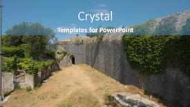  Presentation with spanish - Slides featuring spanish-fortress-in-herceg-novi background and a teal colored foreground