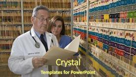  Presentation with nurse care - Amazing theme having spanish medical - doctor nurse health care professional backdrop and a tawny brown colored foreground