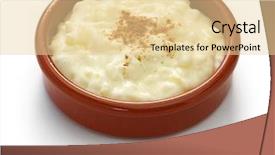  Presentation with arroz - Amazing presentation having cons - spanish rice pudding arroz con backdrop and a blonde colored foreground