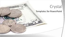  Presentation with change - Amazing slide deck having spare-change-all-on-white backdrop and a white colored foreground