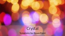  Presentation with sparkle - Cool new presentation with sparkle colorful background backdrop and a coral colored foreground