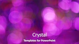  Presentation with sparkle - Presentation theme having sparkle colorful background background and a purple colored foreground