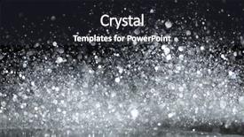  Presentation with sparkling lights - Presentation theme enhanced with sparkling glittering lights abstract background background and a dark gray colored foreground