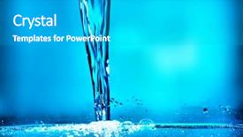  Presentation with gravity rain blue water drop splash - Beautiful theme featuring sparkly clean - fantastical water background drops waves backdrop and a teal colored foreground