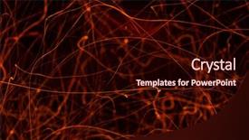  Presentation with dark night - Slide set with sparks from bonfire over dark background and a wine colored foreground