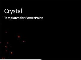 Sparks From The Fire Isolated PPT template 93 | CrystalGraphics