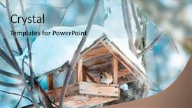  Presentation with manger - Colorful presentation design enhanced with wooden background selective focus place backdrop and a gray colored foreground