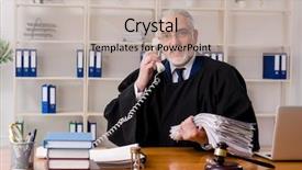  Presentation with law enforcement police dispatcher working - PPT layouts featuring speak truth - aged lawyer working background and a  colored foreground