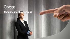  Presentation with release - Audience pleasing PPT theme consisting of speak up - release of guiltless accused mixed backdrop and a  colored foreground