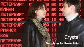  Presentation with leather - Slide deck with cathedral is a beautiful in temple background and a gray colored foreground