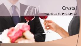  Presentation with biology fungi wine - Amazing PPT layouts having special accasions - picture of engaged couple backdrop and a soft green colored foreground