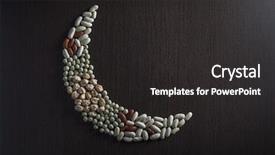  Presentation with significance - Presentation design consisting of special significance in islam background and a dark gray colored foreground