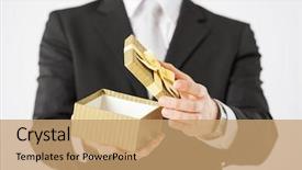  Presentation with couples holding hands - Presentation theme with specialformal - close up of man hands background and a coral colored foreground