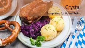  Presentation with beef pork chicken turey - Audience pleasing slides consisting of pretty girl or sexy woman boxer fighter athlete wearing boxing gloves and sexi white shirt with blond hair on grey background copy space extreme sports and struggle backdrop and a light gray colored foreground.