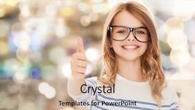  Presentation with education cute - Audience pleasing slide deck consisting of specs - education school and vision concept backdrop and a coral colored foreground