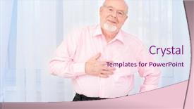  Presentation with happy retirement - Cool new PPT layouts with spectacles care homes older - happy smiling old man having backdrop and a  colored foreground