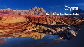  Presentation with minar monument in new delhi - Amazing presentation theme having spectacular - vermilion cliffs national monument landscapes backdrop and a ocean colored foreground