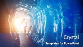  Presentation with ice blue - Colorful presentation enhanced with spectacular blue ice inside a glacier cave location place of bernese alps rhone glacier furkapass and grimselpass swiss alps europe popular travel destination discover the beauty of earth backdrop and a ocean colored foreground