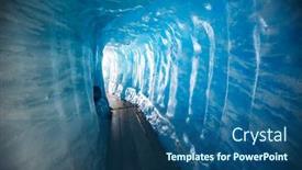  Presentation with spectacular - Cool new PPT layouts with spectacular blue ice inside a glacier cave location place of bernese alps rhone glacier furkapass and grimselpass swiss alps europe popular travel destination discover the beauty of earth backdrop and a ocean colored foreground