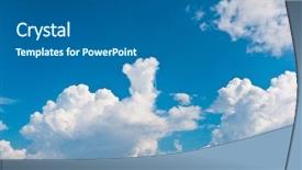  Presentation with spectacular - Audience pleasing PPT layouts consisting of spectacular cloudscape sky beauty backdrop and a gray colored foreground