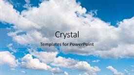  Presentation with spectacular - Colorful slides enhanced with spectacular cloudscape summer sun backdrop and a light blue colored foreground