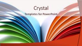  Presentation with watercolor paper texture white art - Theme having spectrum business - colorful art paper isolated background and a sky blue colored foreground