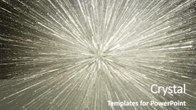  Presentation with silver abstract - Slides with science poster - speed effect abstract grey- silver background and a  colored foreground