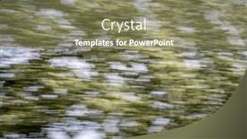  Presentation with movement - PPT layouts featuring speed-of-movement-being-visible background and a coral colored foreground