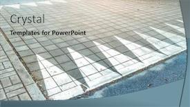  Presentation with retarders - Presentation theme with speed-retarders-built background and a soft green colored foreground